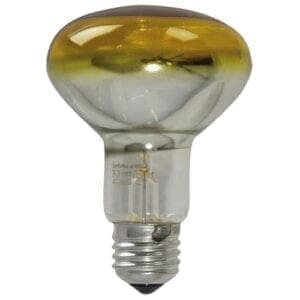 GE Reflector lamp geel, E27, 60W, Spot
