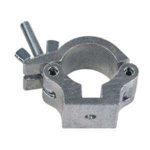 Showtec 32mm Half Coupler, chroom, max. 100 kg