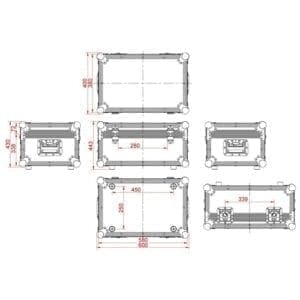 Accu-Case Universele Flightcase M