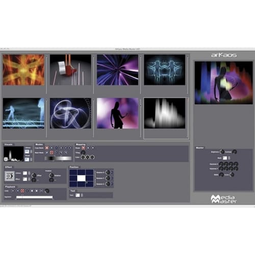 Arkaos Media Master Video Software VJ software J&H licht en geluid 3