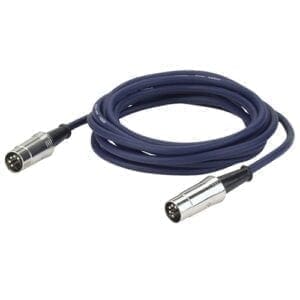 DAP Midi kabel, 5-polige DIN connectoren, 5 aders, 3 meter Midi J&H licht en geluid
