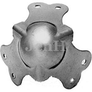 Grote balhoek 1,5mm dik, radius 2, Penn Elcom