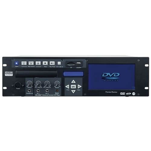 DAP DS-200K Professionele Karaoke DVD Player _Uit assortiment J&H licht en geluid 4
