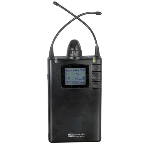 DAP Beltpack In Ear Monitoring UHF PLL 765-790MHz _Uit assortiment J&H licht en geluid