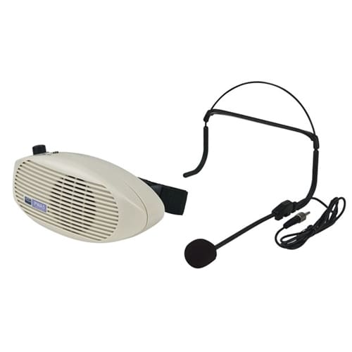 DAP PWA-5 Spraakversterker 5W incl. headset _Uit assortiment J&H licht en geluid