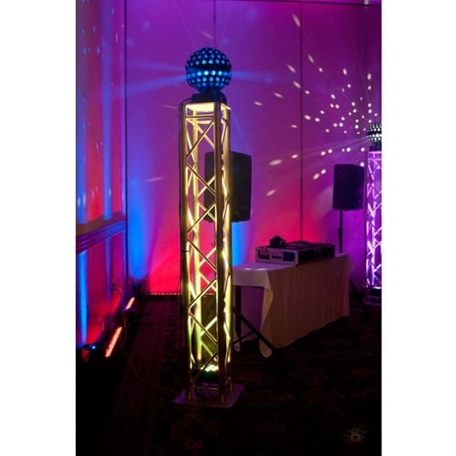 American DJ Spherion TRI LED – DMX LED Discobol _Uit assortiment J&H licht en geluid 3