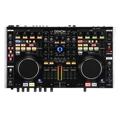 Denon DN-MC6000 digitale DJ MIDI controller/mixer _Uit assortiment J&H licht en geluid