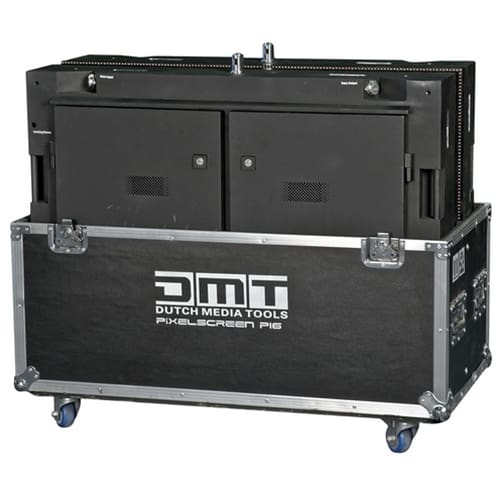 DMT Pixelscreen P16 MKII Set (2 modules in flightcase) _Uit assortiment J&H licht en geluid 3
