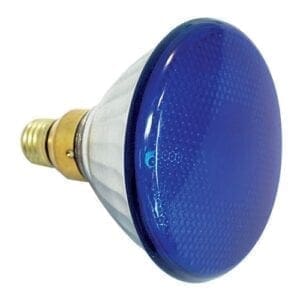 Showtec Par 38 lamp blauw, E27, 90W, Flood
