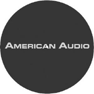 American Audio Slipmat/AA zwart DJ accessoires J&H licht en geluid