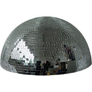 American DJ halve spiegelbol, 30 cm Halve spiegelbollen J&H licht en geluid