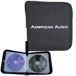 American Audio CD-map voor 24 CD’s / DVD’s, zwart Opbergsysteem J&H licht en geluid