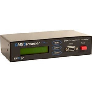 Enttec DMX Streamer Show recorder DMX sturing J&H licht en geluid
