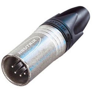Neutrik NC 5 MXX, XLR 5-polige Male Connectoren en pluggen J&H licht en geluid