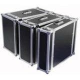 DAP Flightcase for 19inch Apparatuur 6 HE High, Zwart (Op=Op)