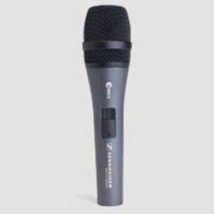 Sennheiser e 845-S Solisten microfoon – supernier – schakelaar Zang microfoons J&H licht en geluid