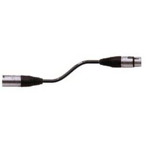 Tasker-Neutrik Kabel 316 C114 Black w/ NC-3-FX/NC-3-MX  6,0mtr. _Uit assortiment J&H licht en geluid