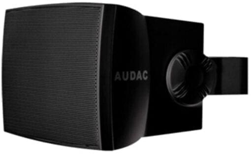 Audac WX302B 100V Luidspreker – zwart (set 2 stuks) 100 volt luidsprekers J&H licht en geluid
