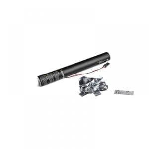 MagicFX ECC03SL Elektrisch confetti kanon 40cm (zilverkleurige metallic confetti) 40cm - Confetti Metallic J&H licht en geluid