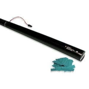 MagicFX ECC04LB Elektrisch confetti kanon 80cm (lichtblauwe confetti)-0