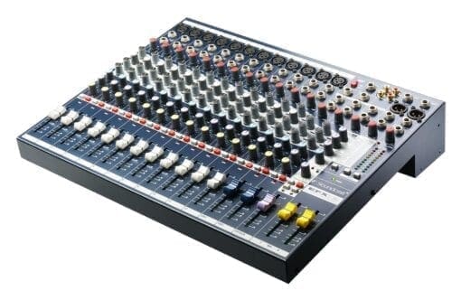 Soundcraft EFX12, 12+2-Kanaals mixer met Lexicon Effecten _Uit assortiment J&H licht en geluid
