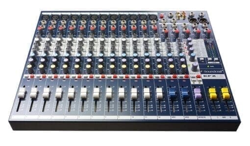Soundcraft EFX12, 12+2-Kanaals mixer met Lexicon Effecten _Uit assortiment J&H licht en geluid 4