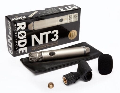 RODE NT3, Studio condensator microfoon Instrument Microfoons J&H licht en geluid 3
