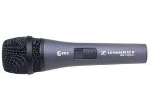 Sennheiser e 835-S Solisten microfoon – nier – schakelaar Zang microfoons J&H licht en geluid