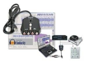JB Systems USB audio converter (bi-directioneel)-30793