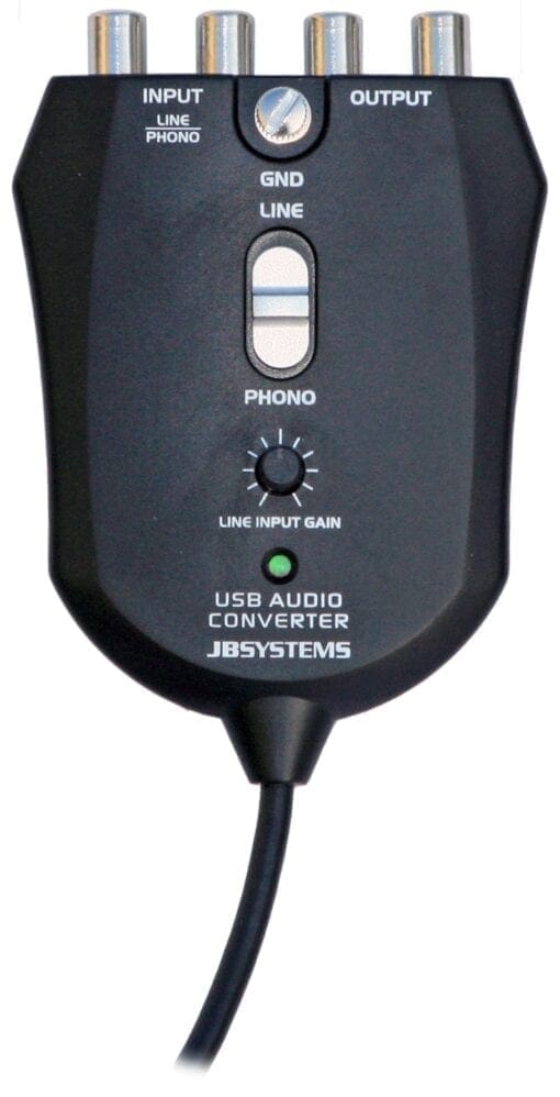 JB Systems USB audio converter (bi-directioneel) _Uit assortiment J&H licht en geluid 3
