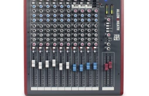 Allen & Heath ZED14 mixer _Uit assortiment J&H licht en geluid 4