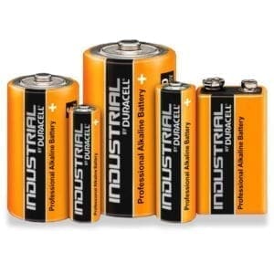 Duracell Industrial 9V blok 6LR61 batterij 100st-30775