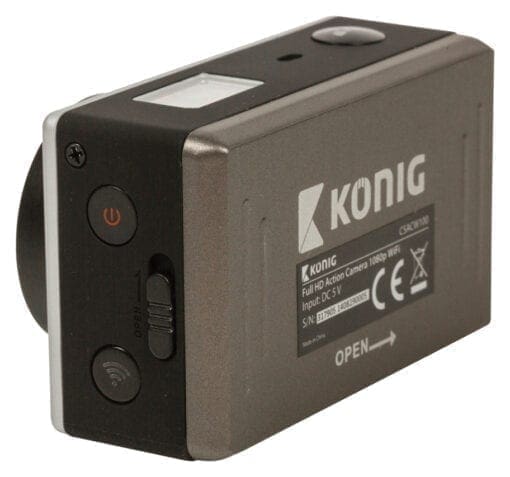 König Full HD-actiecamera met WiFi en 1080p, waterdicht _Uit assortiment J&H licht en geluid 6