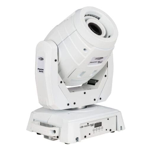 Showtec Phantom 75 LED Spot Moving Head (witte uitvoering) LED movinghead en scan J&H licht en geluid