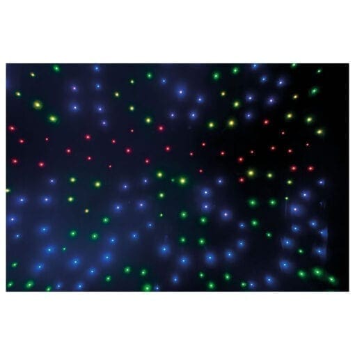Showtec Stardrape RGB – LED gordijn (6 x 3 meter) LED gordijn J&H licht en geluid