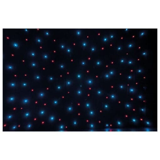 Showtec Stardrape RGB – LED gordijn (6 x 3 meter) LED gordijn J&H licht en geluid 6