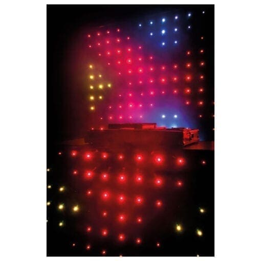 Showtec Visiondrape DJ – LED gordijnen set _Uit assortiment J&H licht en geluid