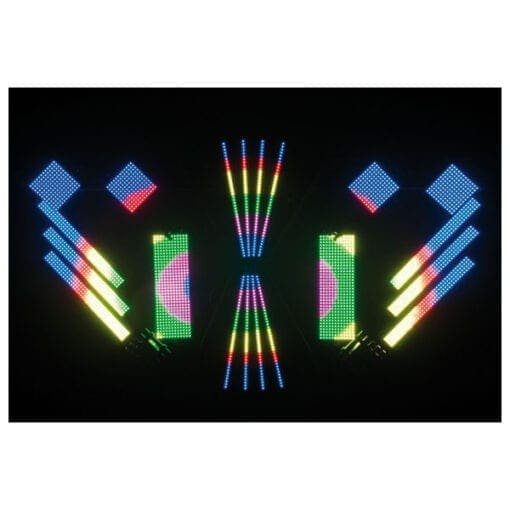DMT Pixelstrip P25 MKII LED PixelBoard en screen J&H licht en geluid 8