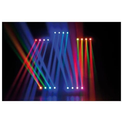 Showtec Wipe Out 4-360 – Moving Head LED bar met 10W RGBW LED’s _Uit assortiment J&H licht en geluid 8