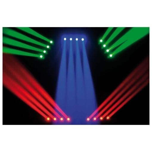 Showtec Wipe Out 4-360 – Moving Head LED bar met 10W RGBW LED’s _Uit assortiment J&H licht en geluid 9