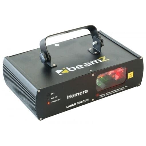 BeamZ Hemera Muliticolor Laser RGY DMX _Uit assortiment J&H licht en geluid