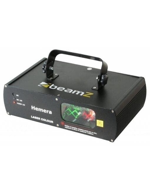 BeamZ Hemera Muliticolor Laser RGY DMX _Uit assortiment J&H licht en geluid 3