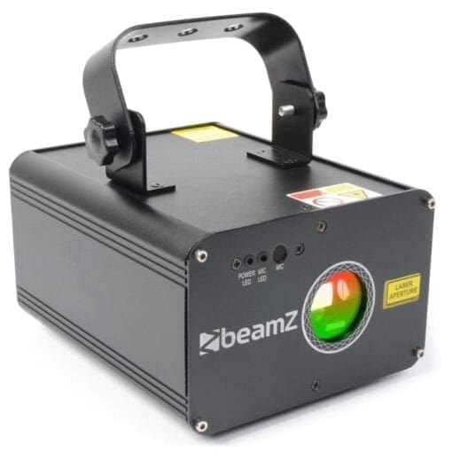 BeamZ Oberon Laser RGY DMX 225mW _Uit assortiment J&H licht en geluid