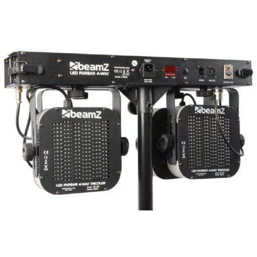 BeamZ PARBAR 4-Weg Kit 7x 10W Quad LED’s DMX _Uit assortiment J&H licht en geluid 3