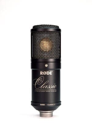 Rode Classic II Limited Black condensator-buizenmicrofoon-32658