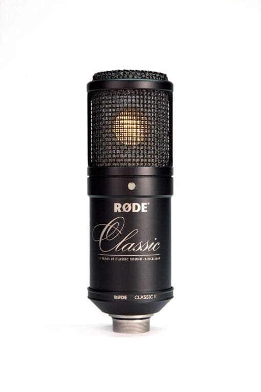 Rode Classic II Limited Black condensator-buizenmicrofoon _Uit assortiment J&H licht en geluid 7
