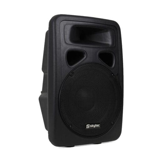SkyTec SP1000A ABS Actieve PA speaker 10″ 400W _Uit assortiment J&H licht en geluid 3
