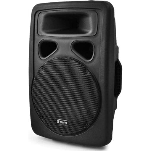 SkyTec SP1500A ABS Actieve PA speaker 15″ 800W _Uit assortiment J&H licht en geluid 3