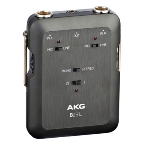 AKG B23L batterij voeding voor twee microfoons _Uit assortiment J&H licht en geluid