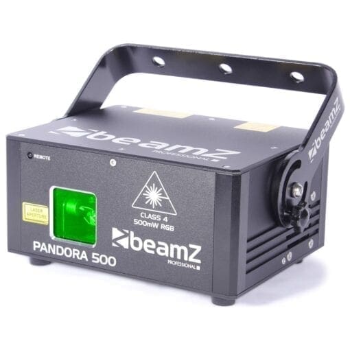 BeamZ Professional Pandora 500 TTL Laser RGB 15kpps _Uit assortiment J&H licht en geluid